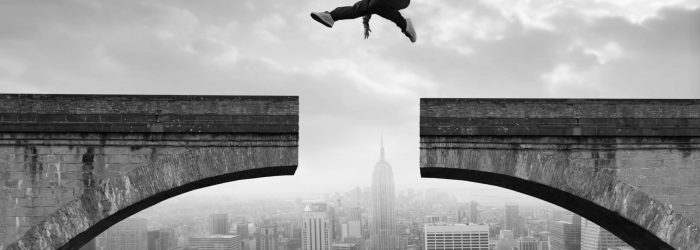 Man on Bridge